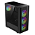 Gabinete Gamer Gamdias Aura GC2 Elite ARGB 4 Fans MidTower ATX Preto - AURA GC2 ELITE ARGB - Imagem 4