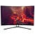 Monitor Gamer Husky Hailstorm 31.5' Curvo FHD LED 165Hz 1ms Adaptive Sync HDMI/DP Ajuste De Ângulo - HGMT002 - Imagem 1