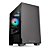 Gabinete Gamer Thermaltake S100TG 1 Fan Fonte 600W Mini Tower Vidro Temperado MATX - CA-3Q9-60S1WZ-00 - Imagem 2