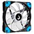 Cooler Fan Rise Mode Wind W1 120mm Led Azul Preto - RM-WN-01-BB - Imagem 5