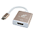 Cabo Adaptador Flex 3.0 USB-C Para HDMI Branco - XC-ADP-08 - Imagem 1