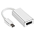 Cabo Adaptador Flex 3.1 USB-C Para DisplayPort Prata - XC-ADP-47 - Imagem 1