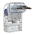 Protetor Contra Surtos Clamper DPS 3P 10A Pocket Fit Transparente - Imagem 1