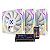 Kit 3 Cooler Fan Fortrek Frosty ARGB C/Controladora 120mm Branco - Imagem 1