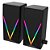 Caixa De Som Gamer Rise Mode Aura Sound S3 RGB Rainbow 3W*2 Preto - RM-SP-03-RGB - Imagem 3