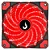 Cooler Fan Rise Mode Wind W1 120mm Led Vermelho Preto - RM-WN-01-BR - Imagem 1