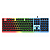 Teclado Membrana Gamer Lehmox LEY-2088 RGB USB 1,5M ABNT2 - LEY-2088 - Imagem 1