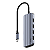 Hub Adaptador 6 Em 1 Cudy UH500 Tipo-C Para HDMI 1.4 USB-A + USB-C - UH500 - Imagem 1