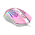 Mouse Gamer Redragon Reaping Elite RGB 32000DPI 1000Hz PMW3389 USB 2.0 Rosa E Branco - M987PW-P - Imagem 4