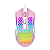 Mouse Gamer Redragon Reaping Elite RGB 32000DPI 1000Hz PMW3389 USB 2.0 Rosa E Branco - M987PW-P - Imagem 1