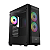 Gabinete Gamer Gamdias Aura GC6 Elite 3 Fans ARGB S/Fonte MidTower Preto - Imagem 1