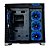 Gabinete Gamer Rise Mode Galaxy Full Glass S/Fan S/Fonte Mid Tower ATX Preto - RM-CA-FG-B - Imagem 3