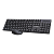 Kit Teclado e Mouse Fortrek Sem Fio CW11 1600DPI ABNT2 Wireless Preto - CW11 - Imagem 2