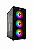 Gabinete Gamer Hayom 3 Fans S/Fonte ATX MidTower Vidro Temperado Preto – GB1769 - Imagem 1