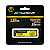 SSD M.2 NVMe Macrovip Gold 128GB 2280 PCIe Gen 3x4 Leitura 1000MB/s Gravação 1600MB/s Preto/Amarelo - MVGLD/128GB - Imagem 2