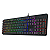 Teclado Membrana Gamer Redragon Netherbane RGB Full Size USB Preto - K521-RGB - Imagem 3