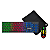Kit Teclado Mouse e Mousepad TGT Fal Rainbow ABNT2 1600DPI 250x210mm - TGT-FAL-RBW03 - Imagem 1