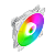 Cooler Fan Snaker Shadow LED ARGB 120mm Silencioso PC Branco - Imagem 4