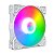 Cooler Fan Snaker Shadow LED ARGB 120mm Silencioso PC Branco - Imagem 1