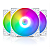 Kit 4 Cooler Fan Snaker Shadow ARGB 120mm Silencioso Branco - Imagem 6