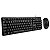 Kit Teclado Membrana e Mouse Keytime Minimal Full Size 1000DPI USB2.0 Preto - KYT00015 - Imagem 3