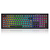 Teclado Gamer Membrana Redragon Crux Rainbow Full Size USB Preto e Cinza - K518-RGB-GB - Imagem 1