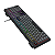 Teclado Gamer Membrana Redragon Crux Rainbow Full Size USB Preto e Cinza - K518-RGB-GB - Imagem 6