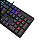 Teclado Membrana Gamer Redragon Netherbane Rainbow Full Size Preto - K521-R - Imagem 7