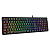 Teclado Membrana Gamer Redragon Netherbane Rainbow Full Size Preto - K521-R - Imagem 2