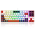 Teclado Mecânico Gamer Redragon Kumara RGB Switch Marrom Branco Preto e Vermelho - TKL K552WLR-RGB - Imagem 1