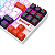 Teclado Mecânico Gamer Redragon Kumara RGB Switch Marrom Branco Preto e Vermelho - TKL K552WLR-RGB - Imagem 6