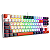 Teclado Mecânico Gamer Redragon Kumara RGB Switch Marrom Branco Preto e Vermelho - TKL K552WLR-RGB - Imagem 2