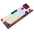 Teclado Mecânico Gamer Redragon Kumara RGB Switch Marrom Branco Preto e Vermelho - TKL K552WLR-RGB - Imagem 4