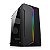 Gabinete Gamer Snaker RGB S/Fan S/Fonte Mini Tower M-ATX Preto - SK1715 - Imagem 1
