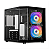 Gabinete Gamer Mancer CV700M 2 Fans S/Fonte MiniTower Lateral Vidro Preto - MCR-CV700M-BK-2F - Imagem 1