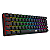 Teclado Mecânico Gamer Redragon Jax Rainbow Switch Marrom 60% Preto - K613-KB PT-Brown - Imagem 2