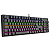 Teclado Mecânico T-Dagger Rebel Rainbow Switch Marrom USB Preto - T-TGK328-BR - Imagem 2