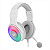 Headset Gamer Redragon Pandora 2 Lunar White RGB 50mm - H350W-RGB-1 - Imagem 2