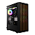 Gabinete Gamer Gamdias Aura GC4 Elite 3 Fans ARGB S/Fonte Mid Tower Preto - Aura GC4 - Imagem 1
