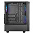 Gabinete Gamer Gamdias Talos E3 Mesh 3 Fans ARGB 120mm MidTower S/Fonte Preto - Imagem 6