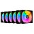 Kit 6 Fans TGT Striker Rainbow 120mm - TGT-STK6-BLRBW - Imagem 1