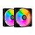 Kit 2 Fans TGT Striker Rainbow 120mm - TGT-STK2-BLRBW - Imagem 1