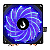 Air Cooler Gamer Rise Mode X5 Led Azul 120mm AMD/Intel Preto - RM-ACX-05-BB - Imagem 1