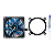 Air Cooler Gamer Rise Mode X5 Led Azul 120mm AMD/Intel Preto - RM-ACX-05-BB - Imagem 3