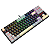 Teclado Mecânico Gamer Redragon Kumara RGB Switch Marrom TKL Preto Cinza e Amarelo - K552LGY-RGB - Imagem 4