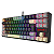Teclado Mecânico Gamer Redragon Kumara RGB Switch Marrom TKL Preto Cinza e Amarelo - K552LGY-RGB - Imagem 6