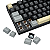 Teclado Mecânico Gamer Redragon Kumara RGB Switch Marrom TKL Preto Cinza e Amarelo - K552LGY-RGB - Imagem 7