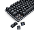 Teclado Gamer Redragon Ratri RGB Borda Iluminada USB Switch Marrom Full Size Preto - K595RGB - Imagem 7