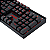 Teclado Mecânico Gamer Redragon Mitra Led Vermelho Switch Marrom Full Size USB 2.0 - K551-1 - Imagem 5