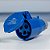 Acoplador Tomada Industrial 2P+T 16A Rohdina 6h Azul - Imagem 7